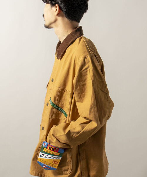KEY(キイ)の「【KEY/キー】DUCK COVERALL カバーオール(カバーオール・メンズ・ブラウン/ブラック・MEDIUM/LARGE)」の18枚目の写真