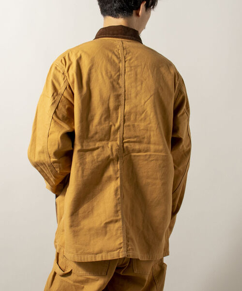 KEY(キイ)の「【KEY/キー】DUCK COVERALL カバーオール(カバーオール・メンズ・ブラウン/ブラック・MEDIUM/LARGE)」の19枚目の写真
