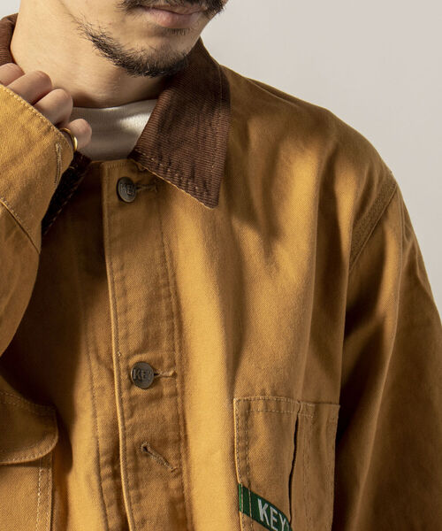 KEY(キイ)の「【KEY/キー】DUCK COVERALL カバーオール(カバーオール・メンズ・ブラウン/ブラック・MEDIUM/LARGE)」の21枚目の写真