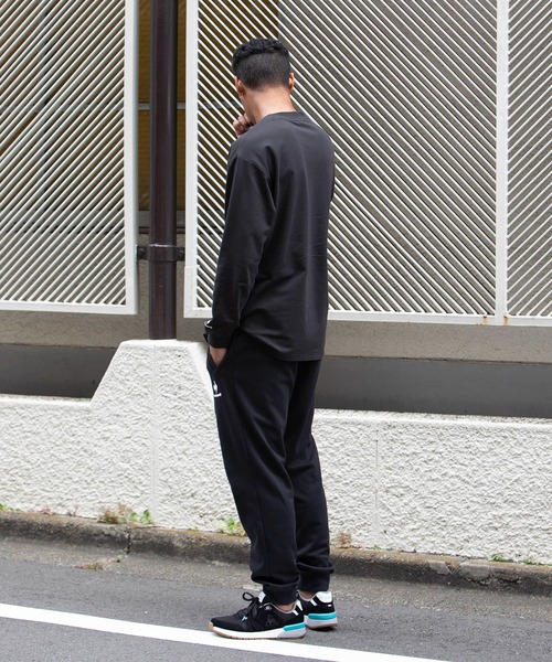 le coq sportif（ルコックスポルティフ）の「スウエットロングパンツ メンズ ウェア ロングパンツ ボトムス スポーツウェア（スウェットパンツ・メンズ・ネイビー/グリーン/ホワイト/ブラック・L/S/XL/XXL/M）」の9枚目の写真