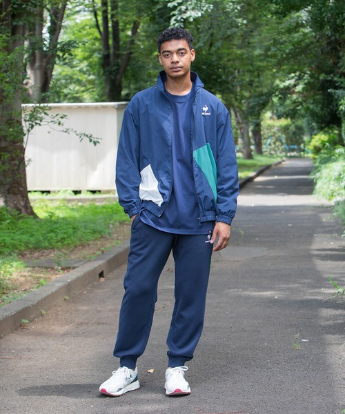 le coq sportif（ルコックスポルティフ）の「スウエットロングパンツ メンズ ウェア ロングパンツ ボトムス スポーツウェア（スウェットパンツ・メンズ・ネイビー/グリーン/ホワイト/ブラック・L/S/XL/XXL/M）」の22枚目の写真