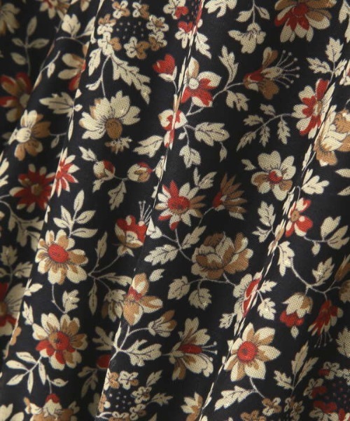 N.(N. Natural Beauty Basic)(エヌエヌナチュラルビューティーベーシック)の「【S Size Line】◆ダークフローラル長袖ワンピース(ワンピース・レディース・ブラック系その他/ブルー系その他/レッド系その他・SMALL/MEDIUM)」の18枚目の写真