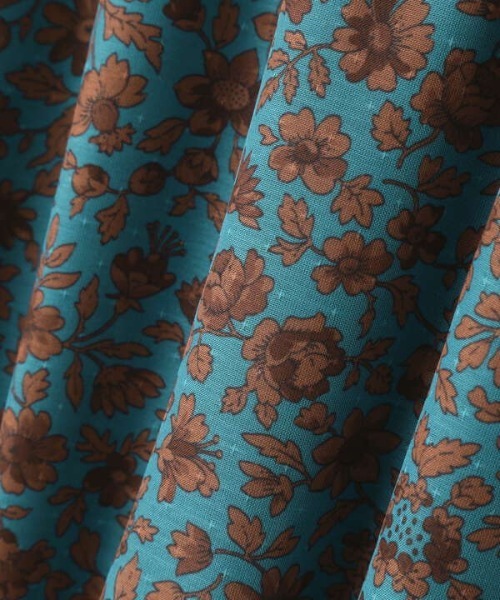 N.(N. Natural Beauty Basic)(エヌエヌナチュラルビューティーベーシック)の「【S Size Line】◆ダークフローラル長袖ワンピース(ワンピース・レディース・ブラック系その他/ブルー系その他/レッド系その他・SMALL/MEDIUM)」の20枚目の写真