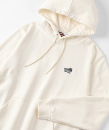 CONVERSE（コンバース）の「【CONVERSE/コンバース】 ビッグシルエット フード切替プルパーカー/ワンポイントロゴ プルパーカー/ウラケ フーディー（パーカー・メンズ）」