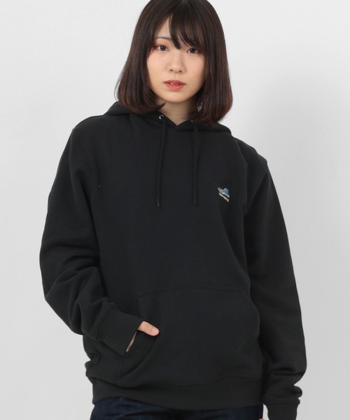 CONVERSE（コンバース）の「【CONVERSE/コンバース】 ビッグシルエット フード切替プルパーカー/ワンポイントロゴ プルパーカー/ウラケ フーディー（パーカー・メンズ・ブラック/オフホワイト/ベージュ系その他/ブラウン/ベージュ/グリーン/グリーン系その他/レッド系その他・L/M/XL）」の16枚目の写真