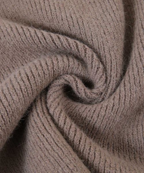 UR'S（ユアーズ）の「もちもちスキッパーニット（ニット/セーター・レディース・アイボリー/モカ/ブラック・M）」の12枚目の写真