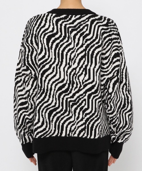 PAGEBOY（ページボーイ）の「アニマルクルーカーデ（ニット/セーター・レディース・ブラック系その他/ブルー系その他/ブラック系その他2/ブルー系その他2・FREE）」の14枚目の写真