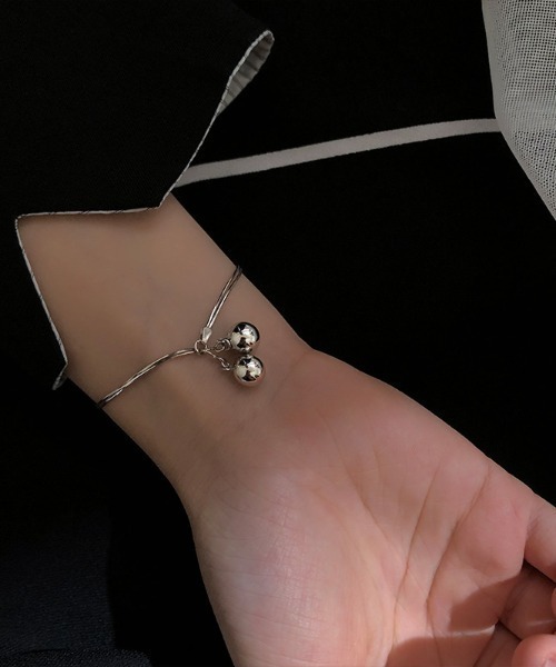 Starting Over（スターティングオーバー）の「yu-ka : シルバーボール スネークチェーン ブレスレット（ブレスレット・レディース・シルバー・FREE）」の3枚目の写真
