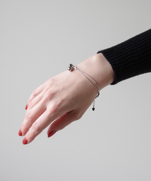 Starting Over（スターティングオーバー）の「yu-ka : シルバーボール スネークチェーン ブレスレット（ブレスレット・レディース・シルバー・FREE）」の6枚目の写真