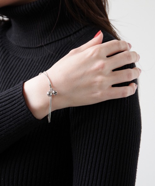 Starting Over（スターティングオーバー）の「yu-ka : シルバーボール スネークチェーン ブレスレット（ブレスレット・レディース・シルバー・FREE）」の8枚目の写真