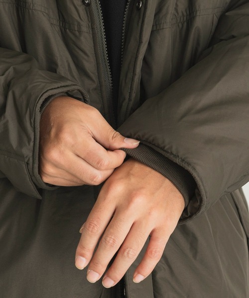 EKAL(エカル)の「『別注』WILDTHINGS×EKAL モンスターパーカー(ブルゾン・メンズ・ベージュ系/オリーブ・SMALL/LARGE/MEDIUM)」の15枚目の写真