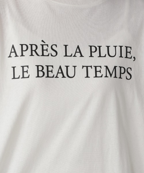 LOWRYS FARM（ローリーズファーム）の「プリントロゴＴＬＳ　254580（Tシャツ/カットソー・レディース・チャコールグレー/ダークブラウン/オフホワイト/アイボリー・FREE）」の11枚目の写真