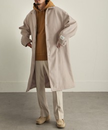 ZIP FIVE | ウールライクステンカラーコート(ステンカラーコート)