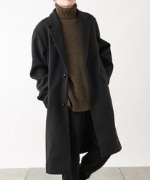 テックウールシングルチェスターコート