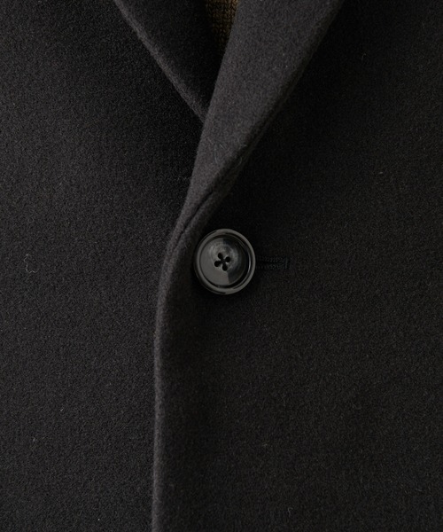 COLONY 2139(コロニートゥーワンスリーナイン)の「テックウールシングルチェスターコート(チェスターコート・メンズ・ブラック/ネイビー・MEDIUM/LARGE/X-LARGE)」の20枚目の写真