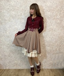 axes femme POETIQUE | イレヘムプチリボンSK(スカート)