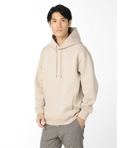 m.f.editorial(エムエフエディトリアル)の「エムエフエディトリアルレディース/m.f.editorial:Women ダンボールニット セットアップ 長袖プルパーカー (セットアップアイテムございます)(パーカー・メンズ・ベージュ/ブラック/グリーン系その他/カーキ/ピンク系その他・MEDIUM/LARGE/X-LARGE)」の3枚目の写真
