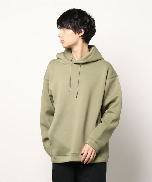 m.f.editorial(エムエフエディトリアル)の「エムエフエディトリアルレディース/m.f.editorial:Women ダンボールニット セットアップ 長袖プルパーカー (セットアップアイテムございます)(パーカー・メンズ・ベージュ/ブラック/グリーン系その他/カーキ/ピンク系その他・MEDIUM/LARGE/X-LARGE)」の7枚目の写真