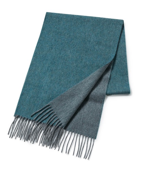 カシミヤ リバーシブルマフラー