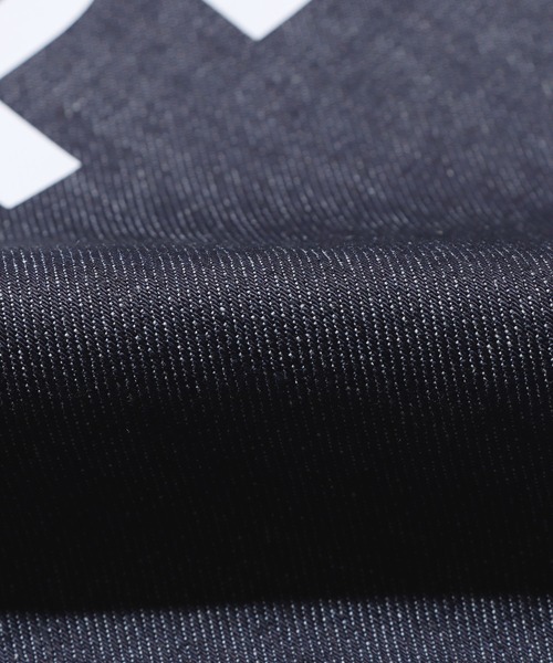 A.P.C.（アーペーセー）の「A.P.C./アーペーセー tote lou mini anses デニムトートバッグ インディゴ ロゴ エコバッグ（トートバッグ・メンズ・インディゴブルー・ONE SIZE）」の10枚目の写真