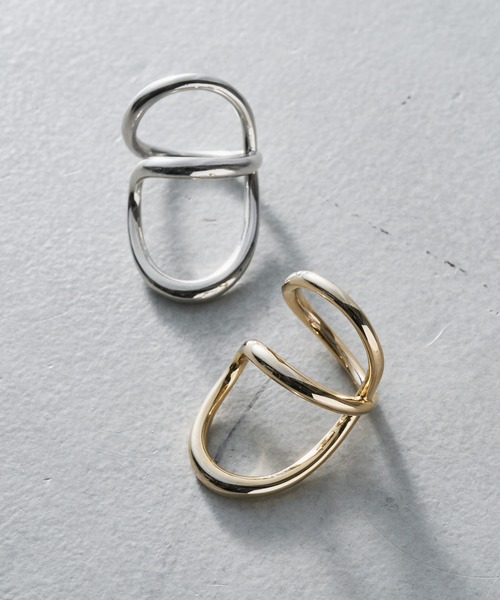 Chico(チコ)の「ニュアンスねじりリング(リング・レディース・シルバー/ゴールド・FREE)」の3枚目の写真
