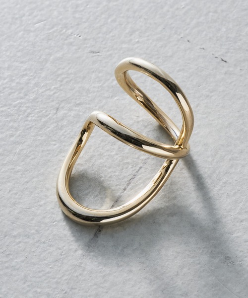 Chico(チコ)の「ニュアンスねじりリング(リング・レディース・シルバー/ゴールド・FREE)」の4枚目の写真