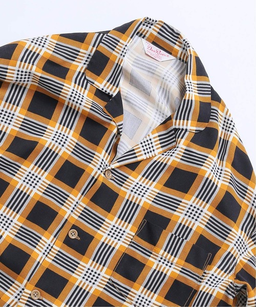 JOURNAL STANDARD relume（ジャーナルスタンダード　レリューム）の「【DAN RIVER / ダンリバー】チェックパジャマシャツ（シャツ/ブラウス・メンズ・ネイビー/イエロー・MEDIUM/LARGE）」の3枚目の写真