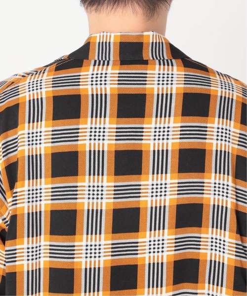 JOURNAL STANDARD relume（ジャーナルスタンダード　レリューム）の「【DAN RIVER / ダンリバー】チェックパジャマシャツ（シャツ/ブラウス・メンズ・ネイビー/イエロー・MEDIUM/LARGE）」の9枚目の写真