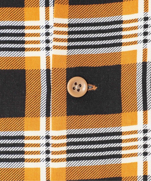 JOURNAL STANDARD relume（ジャーナルスタンダード　レリューム）の「【DAN RIVER / ダンリバー】チェックパジャマシャツ（シャツ/ブラウス・メンズ・ネイビー/イエロー・MEDIUM/LARGE）」の15枚目の写真