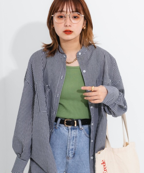 nemne store(ネンネストア)の「カラーリブタンクトップ(タンクトップ・レディース・オレンジ/グリーン/アイボリー・フリー)」の15枚目の写真