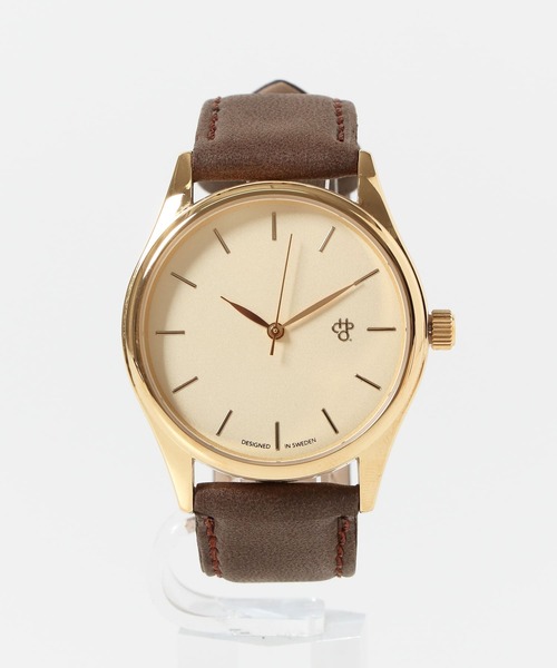 URBAN RESEARCH DOORS（アーバンリサーチドアーズ）の「『別注』CHPO×DOORS　Watch（アナログ腕時計・メンズ・ホワイト系その他/ブラック系その他/ブラウン系その他・ONE）」の3枚目の写真