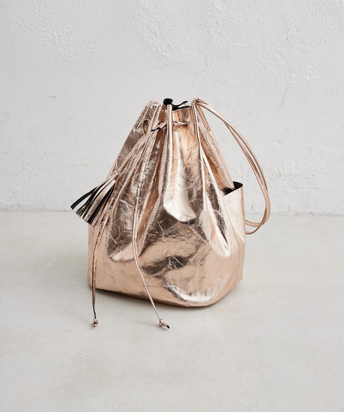 CIAOPANIC TYPY（チャオパニックティピー）の「メタリックトート（トートバッグ・レディース・ブラック/シルバー/ゴールド・ONE SIZE）」の9枚目の写真