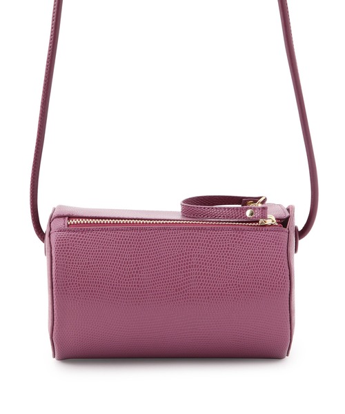 ROPE' PICNIC（ロペピクニック）の「リザード型押しドラム型ミニショルダーバッグ（ドラムバッグ・レディース・ブラック/キナリ/ブルー系その他5/ピンク系その他2・FREE）」の7枚目の写真