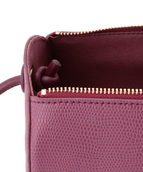 ROPE' PICNIC（ロペピクニック）の「リザード型押しドラム型ミニショルダーバッグ（ドラムバッグ・レディース・ブラック/キナリ/ブルー系その他5/ピンク系その他2・FREE）」の10枚目の写真