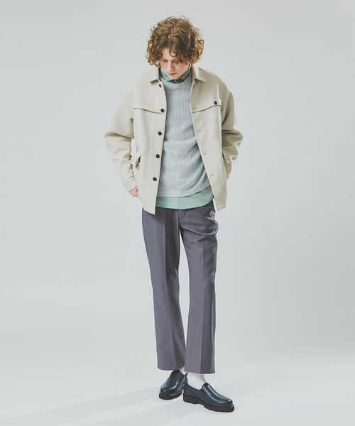 alfredoBANNISTER（アルフレッドバニスター）の「軽量 タンクソール レザースリッポン（スニーカー・メンズ・ブラック/ネイビー・44/40/39/41/42/43）」の15枚目の写真