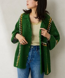 JOURNAL STANDARD relume | CALIFORNIA クロシェアミ 半袖ニット"LINE"(シャツ/ブラウス)