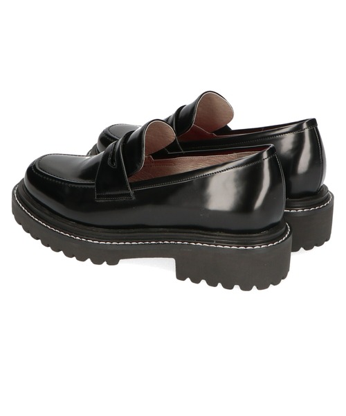 ORiental TRaffic(オリエンタルトラフィック)の「厚底タンクソールローファー/21116(ローファー・レディース・ブラック/ホワイト・34/35/36/37/38/39/40/41/42)」の12枚目の写真