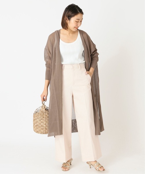 【deux9* 】ジャーナルスタンダードレサージュ デニムスラックスパンツ journal standard L'essage（ジャーナルスタンダードレサージュ