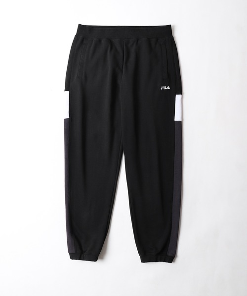 FILA（フィラ）の「【FILA】 バイカラージョガースウェットパンツ（スウェットパンツ・レディース・ブラック/ネイビー/ベージュ・MEDIUM/LARGE/X-LARGE）」の11枚目の写真
