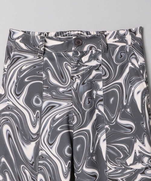 JEANASIS(ジーナシス)の「ナシジマーブルガラフレアパンツ/271943(その他パンツ・レディース・ブラック系その他/パープル系その他/レッド系その他・FREE)」の11枚目の写真