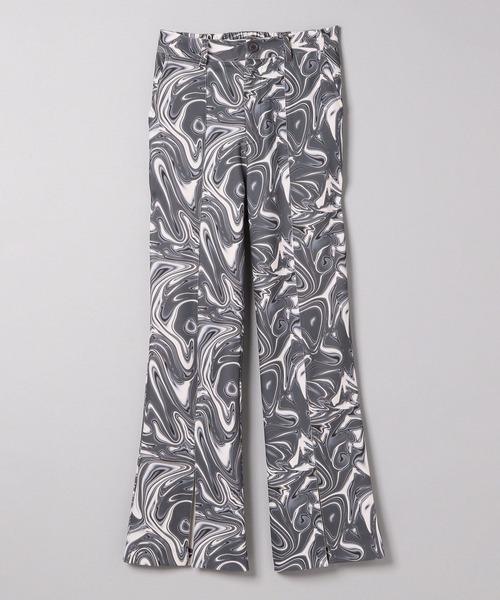 JEANASIS(ジーナシス)の「ナシジマーブルガラフレアパンツ/271943(その他パンツ・レディース・ブラック系その他/パープル系その他/レッド系その他・FREE)」の18枚目の写真