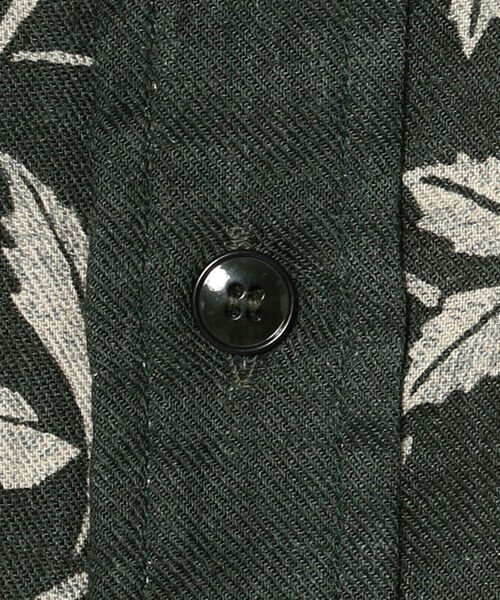 BOHEMIANS(ボヘミアンズ)の「BOHEMIANS/ボヘミアンズ NIGHITINGALE STAND CO SHIRT ナイチンゲールスタンドカラーシャツ(シャツ/ブラウス・メンズ・ダークグリーン・MEDIUM/X-LARGE/LARGE)」の5枚目の写真