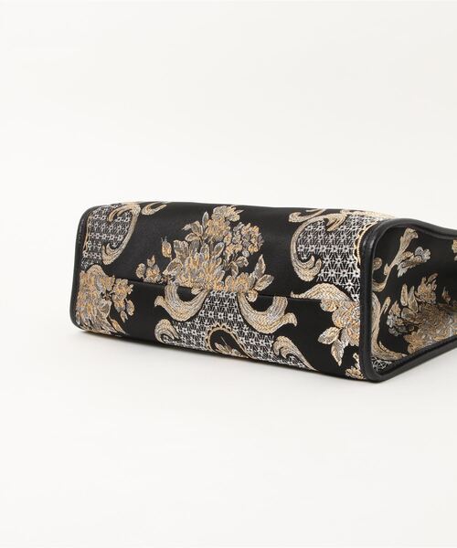 intoxic.(イントキシック)の「DAMASK JACQUARD LARGE TOTE ラージトート(トートバッグ・レディース・ブラック/ブルー/オレンジ・FREE)」の14枚目の写真