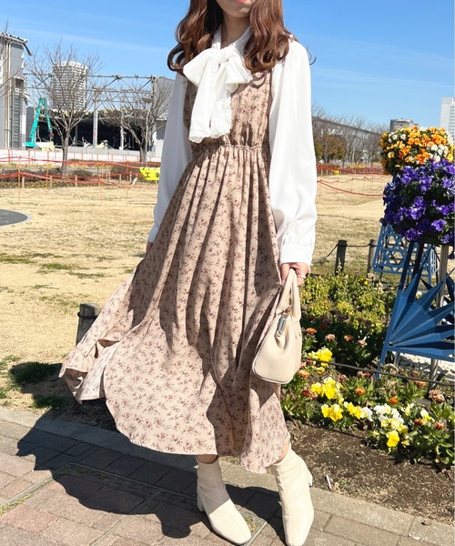 apres jour(アプレジュール)の「アソートキャミワンピース【ZOZOTOWN限定アイテム】(ワンピース・レディース・ブラック/ベージュ/アイボリー/ピンク系その他/スモークピンク・SMALL/MEDIUM/X-LARGE)」の4枚目の写真