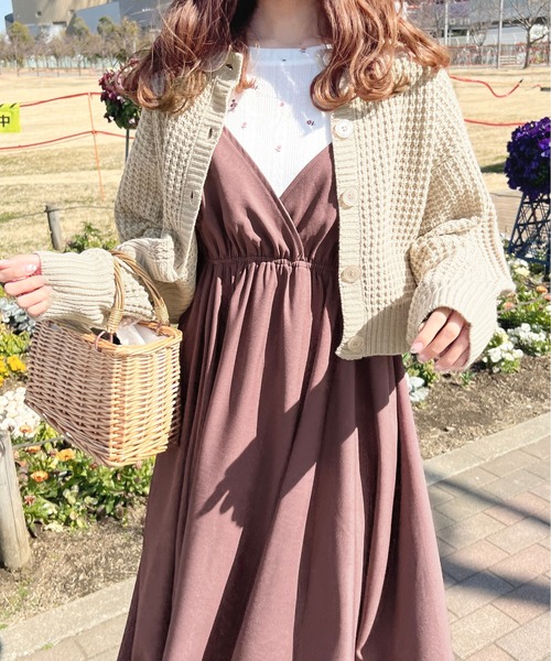 apres jour(アプレジュール)の「アソートキャミワンピース【ZOZOTOWN限定アイテム】(ワンピース・レディース・ブラック/ベージュ/アイボリー/ピンク系その他/スモークピンク・SMALL/MEDIUM/X-LARGE)」の11枚目の写真