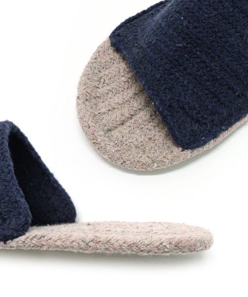 DONOBAN（ドノバン）の「リサイクル糸スリッパ（その他シューズ・レディース・ネイビー/イエロー/ブルー・ONESIZE）」の13枚目の写真