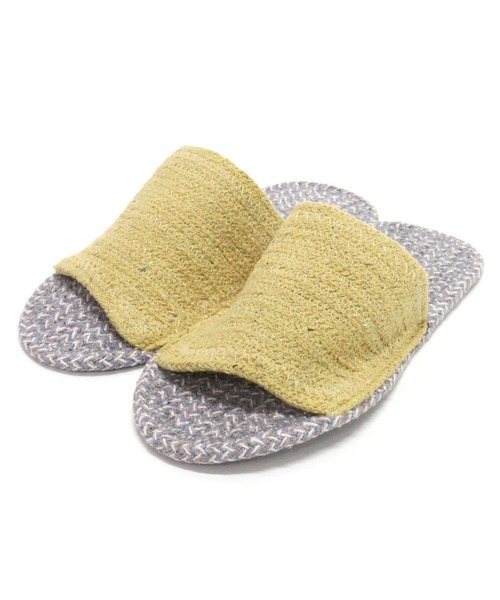 DONOBAN（ドノバン）の「リサイクル糸スリッパ（その他シューズ・レディース・ネイビー/イエロー/ブルー・ONESIZE）」の11枚目の写真