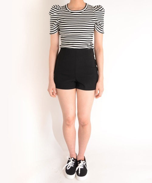 urge：（アージコロン ）の「【URGE：】ハイウエスト ベーシック ショートパンツ（その他パンツ・レディース・ブラック・LARGE/X-LARGE/MEDIUM/SMALL）」の13枚目の写真