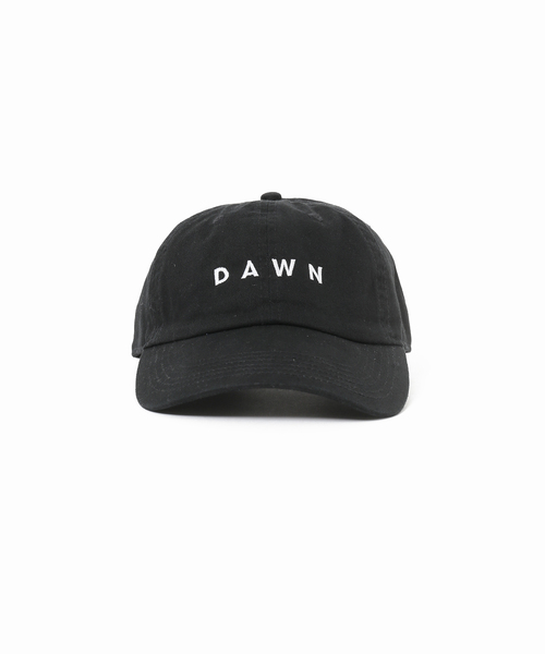 POET MEETS DUBWISE（ポエットミーツダブワイズ）の「POET MEETS DUBWISE DAWN CAP:キャップ（キャップ・レディース・ブラック/グレー・FREE）」の4枚目の写真