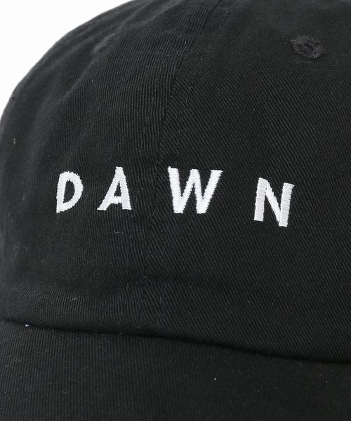 POET MEETS DUBWISE（ポエットミーツダブワイズ）の「POET MEETS DUBWISE DAWN CAP:キャップ（キャップ・レディース・ブラック/グレー・FREE）」の8枚目の写真
